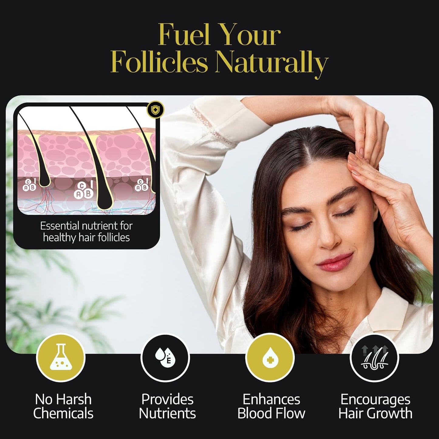 All Goods Alta Strengthening Biotin+Caffeine Shampoo 10oz, DHT Blocker, Women/Mens Hair Loss & Thinning.