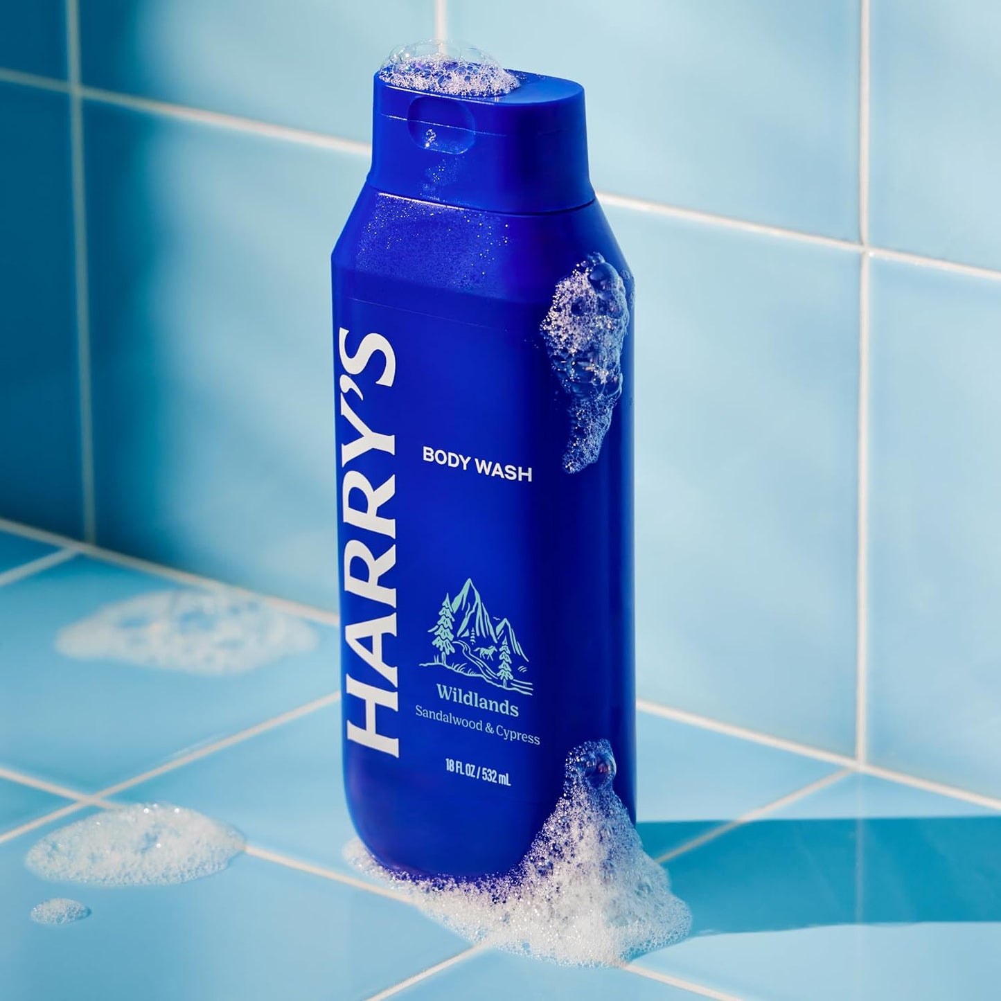 Harry's Men's Body Wash - Wildlands - (3 Pack) 18 fl oz - Shower Gel for Men - No Parabens, Sulfates, or Dyes