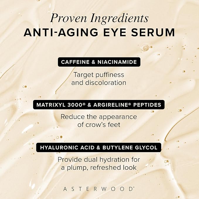 Asterwood Hyaluronic Acid Serum (4 oz) + Hyaluronic Acid Eye Serum