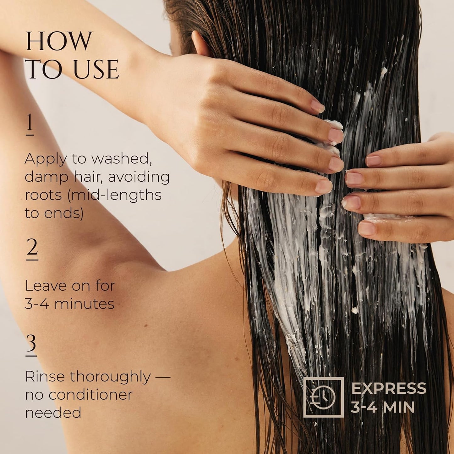 HADAT Softening Microcapsule Express Hair Mask – Professional Smoothing Hair Treatment – Salon Lamination – Deep Repair – Anti-Frizz – Moisturizing – Curly Frizzy Damaged Hair, 9.47 Fl Oz