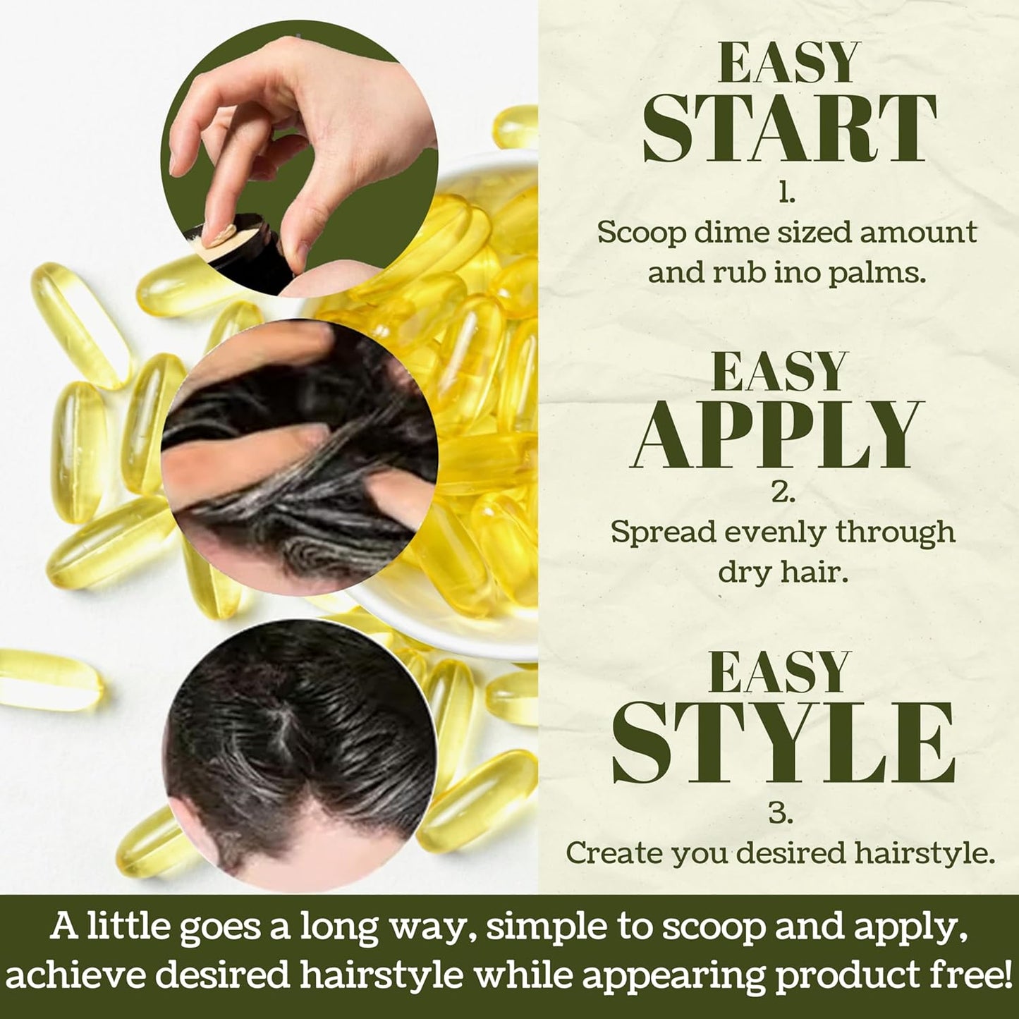 Clay Pomade And Folding Comb Gift Combo Set Includes 2.7oz Hair Clay Pomade For Men And 7 Inch Sandalwood Hair & Beard Pocket Comb – Clay Products and Wooden Gifts