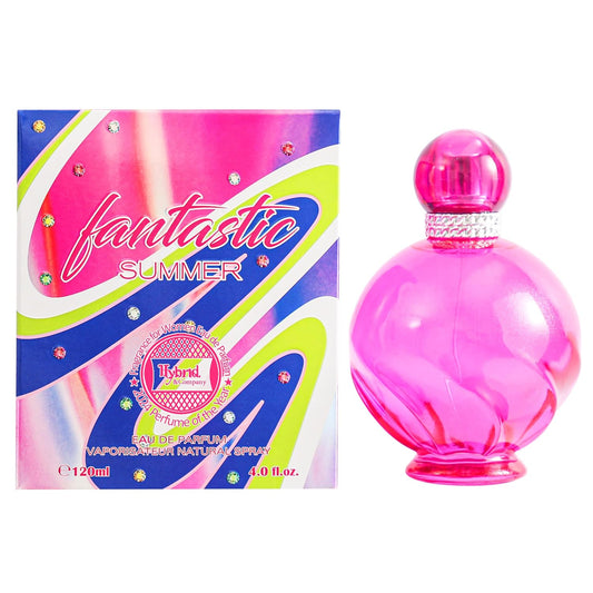 Hybrid & Company Women Fantastic Summer Eau De Parfum Vaporisateur Natural Spray 4.0 Fl Oz