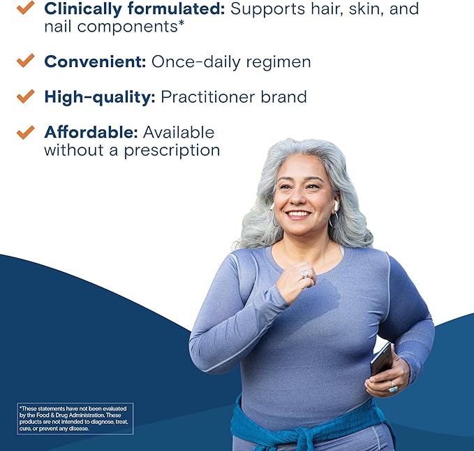 Bariatric Fusion Biotin 5000mcg Vitamin | Easy to Swallow Capsules Biotin Supplement for Hair Growth | 90 Count | 3 Month Supply