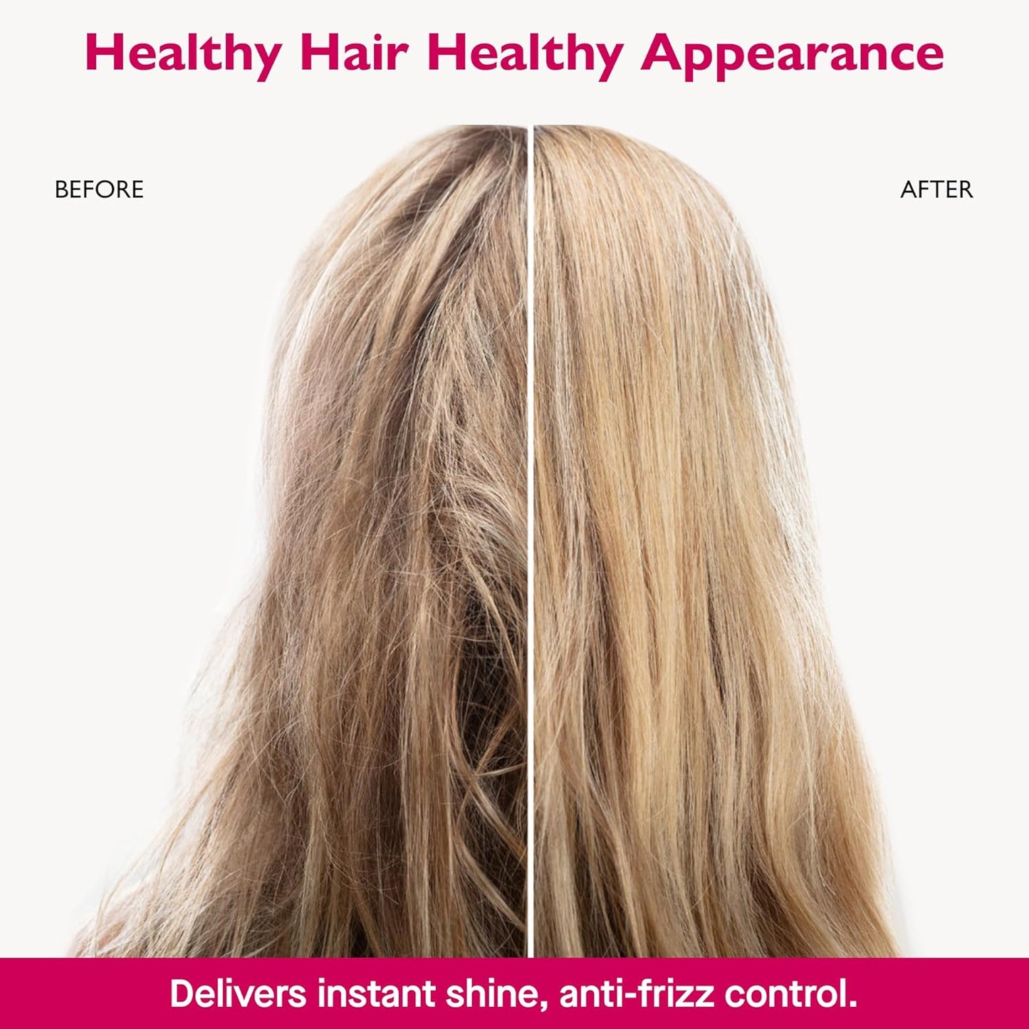 12 Benefits Instant Healthy Hair Treatment, Leave-In Conditioning, Smoothes Frizz, Strengthens & Repairs, Heat Protection Spray, 6 Fl Oz (Pack of 2)