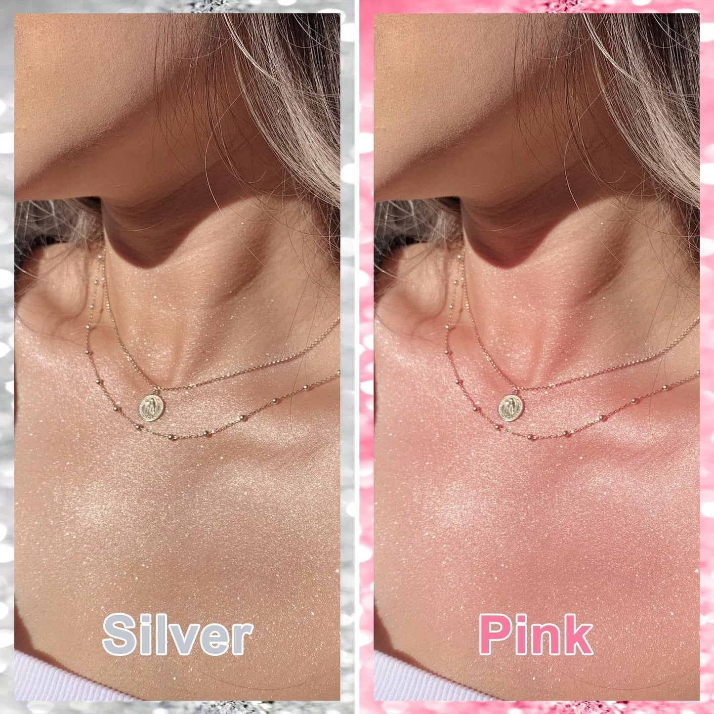 Halloween Hair and Body Glitter Spray, Holographic Glitter Highlighter Powder, Hairspray for Clothes, Face Body Shiny Glitter, Loose Shimmer Hairspray Festival Rave Prom Accessories