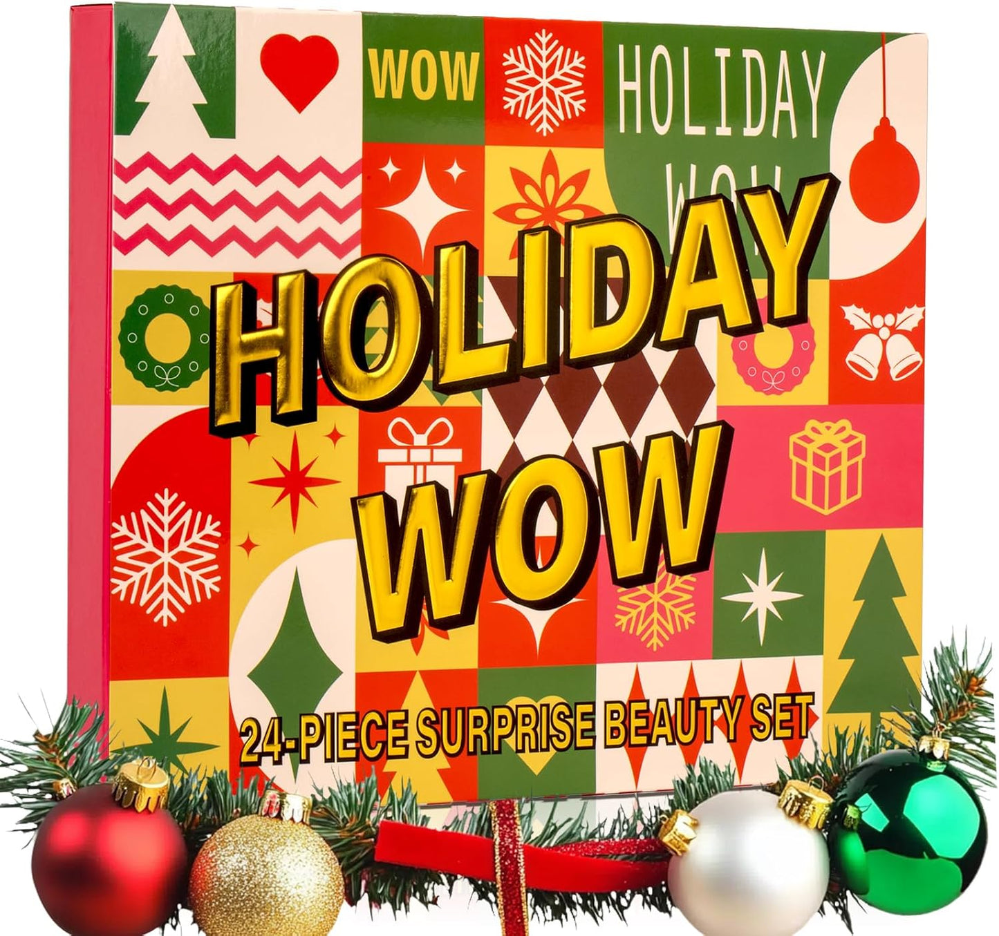 Makeup Advent Calendar 2025 Teens Girls-24 Individually Boxed, Makeup & Cosmetic Surprises For Christmas Holiday Gifting for Women Full Make up Kit