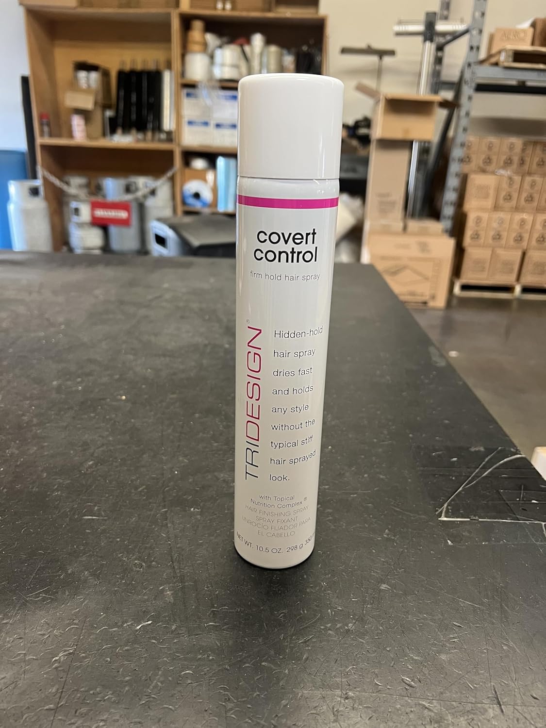 TRIDESIGN Aerogel & Covert Control Holding Hair Spray - Hairspray for Women & Men, Texture Spray for Hair of All Types, Provides Hidden Control Hair Products, 10.5 Oz. Each Bottle