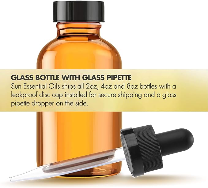 Sun Essentials Oils - 16 oz Eucalyptus Essential Oil with Dropper for Diffuser, Skin, Aromatherapy Massage, Humidifier, Scent for Candle, Lotion & Soap Making at Home, Fragrance for Room