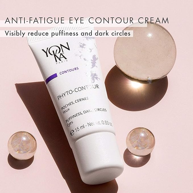 Yon-Ka Phyto-Contour, Phyto 52 Skin Firming Set, Under Eye Cream for Dark Circles, Facial Moisturizer and Night Cream to Tighten Skin and Reduce the Look of Pores