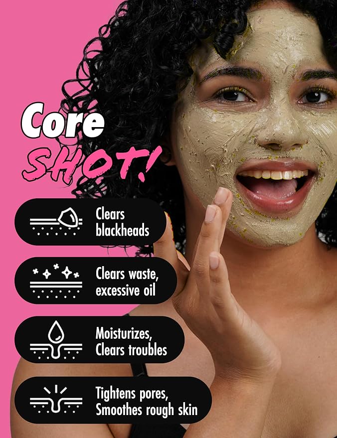 Meditime Pore Corset Pack | Sebum and Pore Minimizer Face Pack | Clay Mask for Blackheads and Pores | Korean Skincare Pore Cleaner & Nose Blackhead Remover | Deep Pore Remover Face Care (3.53 Fl Oz)