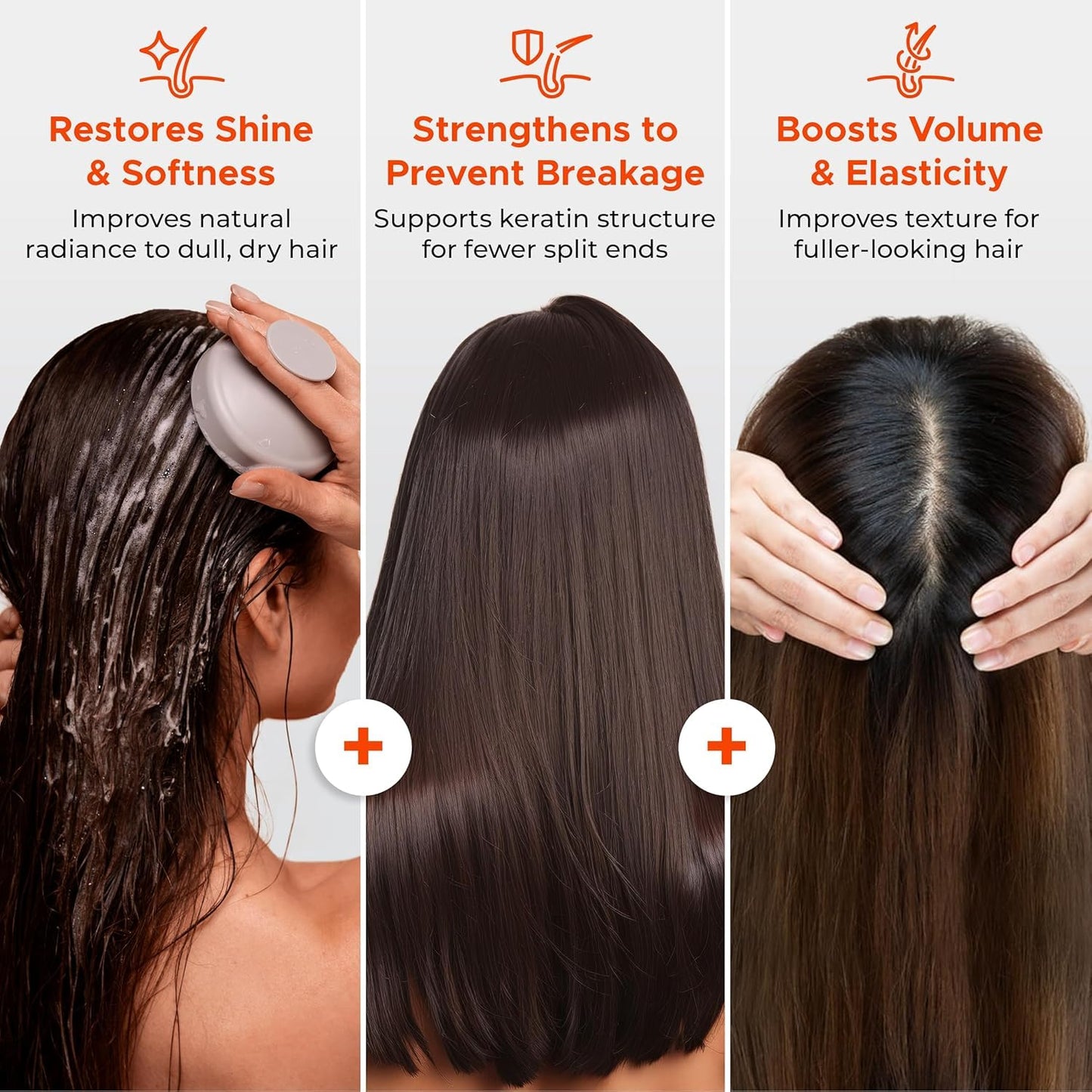 Nora Ross Garlic Extract Clarifying and Strengthening Shampoo and Conditioner with Rosemary – Deep Cleansing, Oil Control Combo for Women and Men – Vegan Formula with Fresh Chamomile – 32 oz each