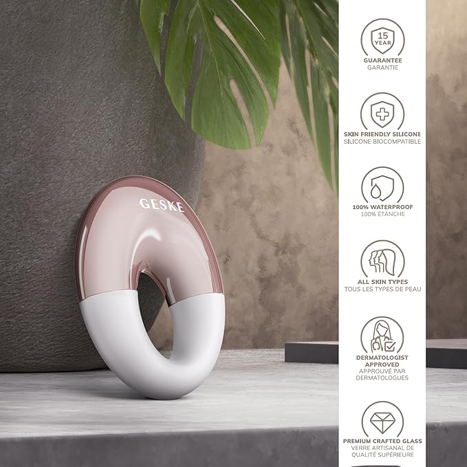 SmartAppGuided™ Cool & Warm Eye Massager | 7 in 1 | Multifunctional Massager | Eyes & Face | Battery-free Cooling & Warming | Firms, Relaxes & De-Puffs Skin | Ring-shaped Design for Easy Grip