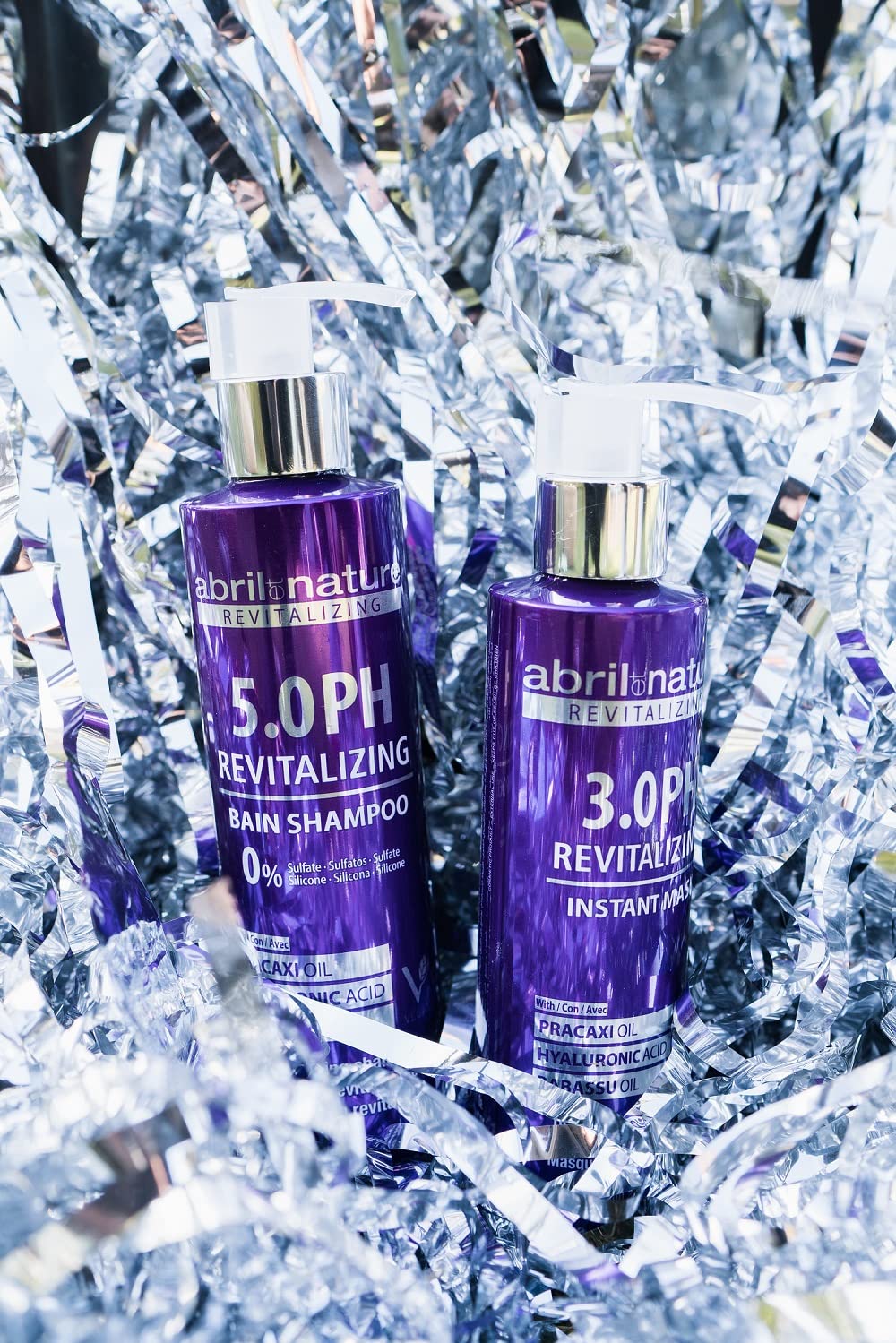 abril et nature - Professional Mask 3.0 PH Revitalizing - Protect and Maintain Your Color - Long Lasting - Sulfate and Paraben-Free - Professional Hairdressing Treatment - Greater Shine - 1000 ml