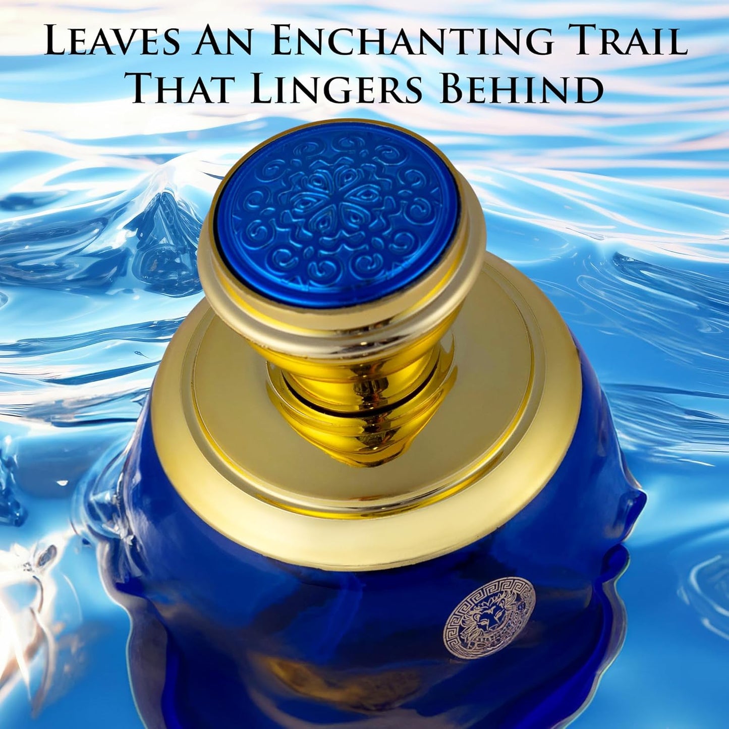 Verse Deep Blue for Women EDP 3.4 fl Oz- Floral, Fruity & Woody Accords - Top Notes of Apple, Black Currant & Clover Base Scent of Styrax, White Smooth Wood, Patchouli & Musk - Elegant 100ml Bottle