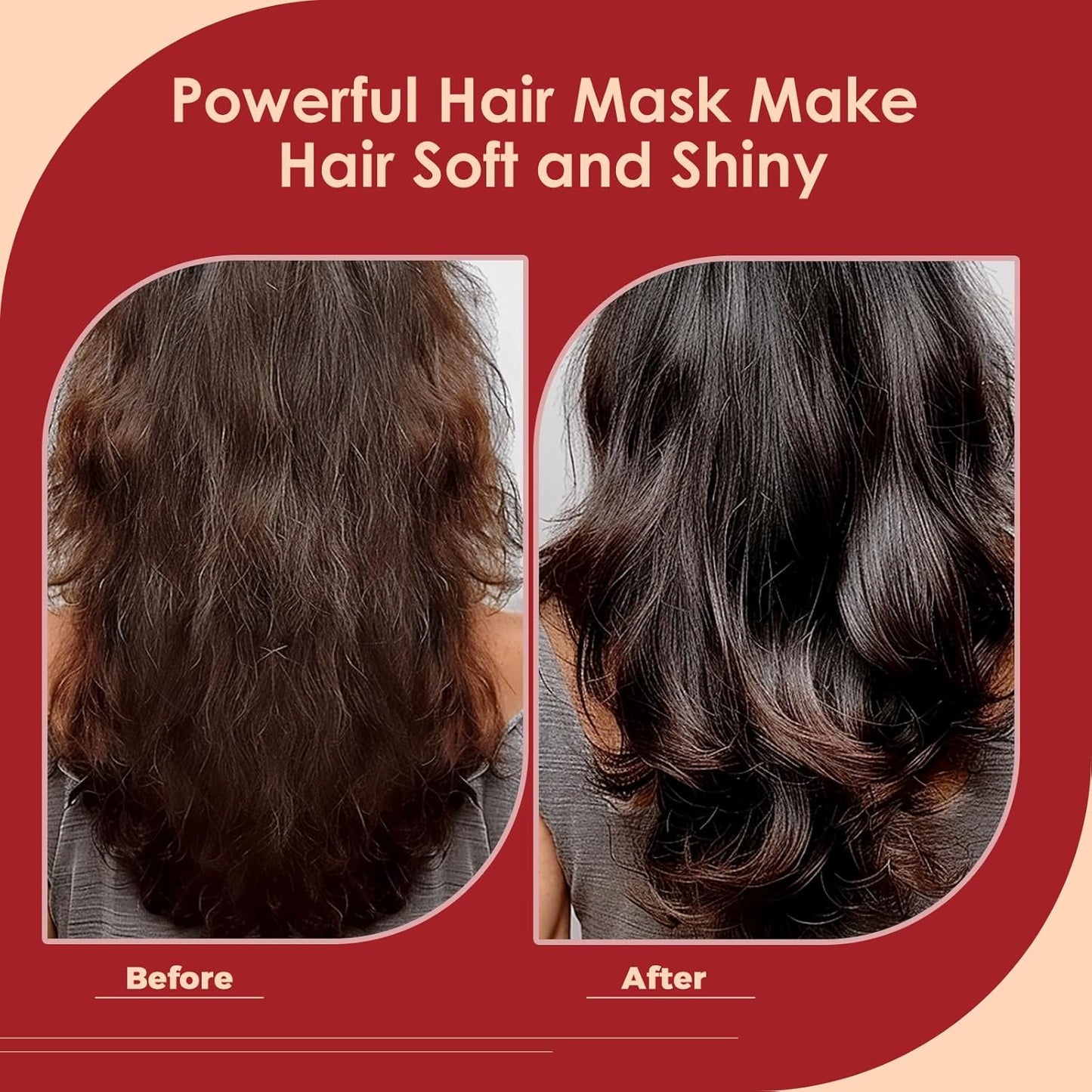 Punken Keratin Hair Mask Deep Conditioner Hydrating Hair Mask For Dry Damaged Hair- Hair Treatment Mask Leaving Hair Smooth And Shiny For All Hair Type 250ML