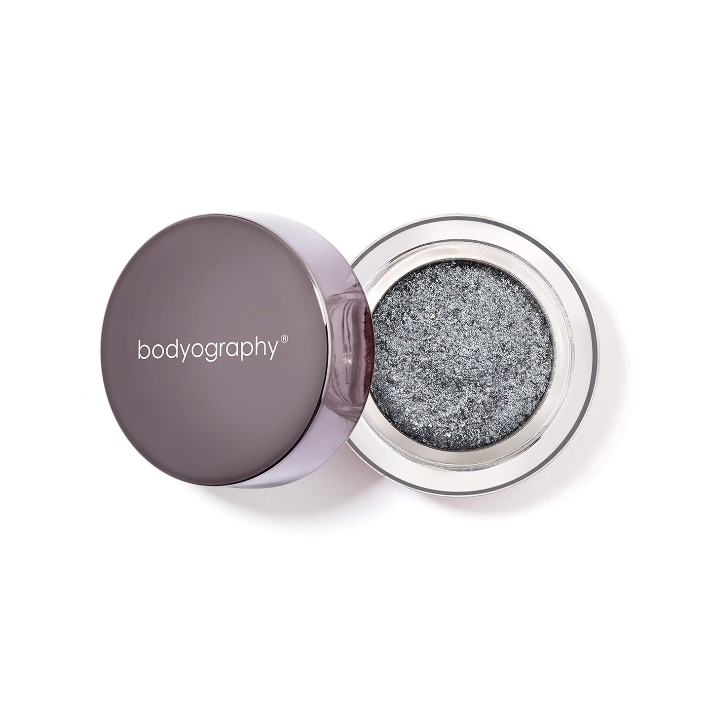 Bodyography Glitter Pigment - Soiree Gun Metal Gray for Women - 0.105 oz Eye Shadow