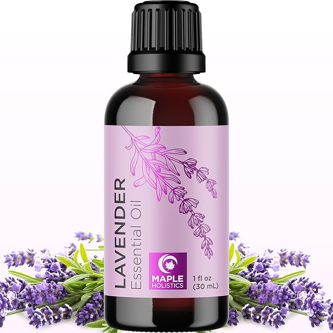 Pure Lavender Oil Essential - Premium for Hair Skin and Nails Aromatherapy Diffusers Humidifiers and Linens Plus Natural Bath Home Spa Self Care