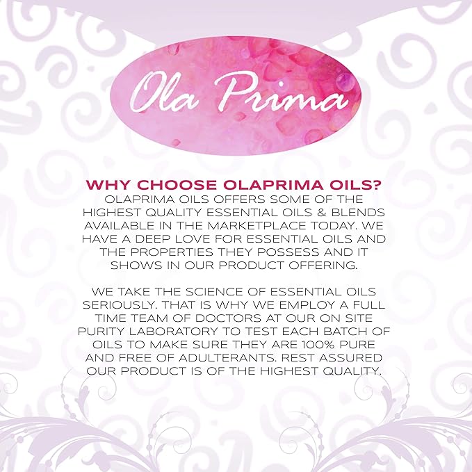 Ola Prima Frankincense Essential Oil Therapeutic Grade Oil for Aromatherapy, Diffuser, Relaxation (16oz Bulk)