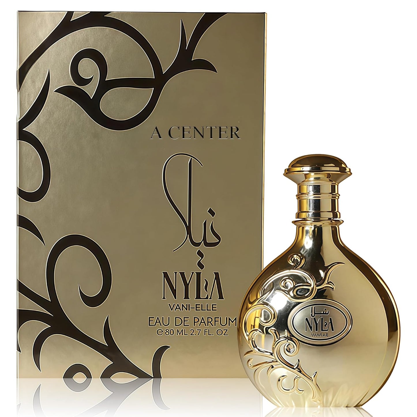 Nyla Vanille Cologne for Men | Warm Spicy Gourmand Eau de Parfum | 80ml Long Lasting Perfume with Musk, Tonka Beans,Caramel and Amber | Rich Seductive Scent