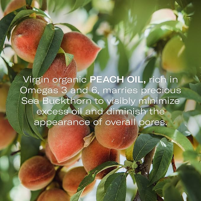 Odacité Acne Serum Concentrate for Face, Pore Cleanser Facial Oil for Combination Skin with Peach & Cypress - Purifying Anti-Aging Facial Serum for Balanced-Looking Complexion - 0.17 fl. oz