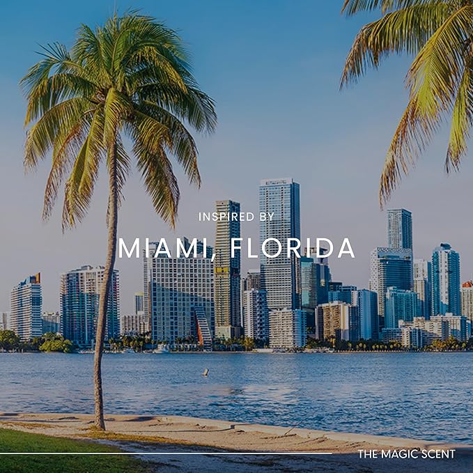 Aqua di Miami Oils for Diffuser - HVAC, Cold-Air, & Ultrasonic Diffuser Oil Inspired by The Ocean - Essential Oils for Diffusers Aromatherapy - 8.5 fl oz, 250 mL