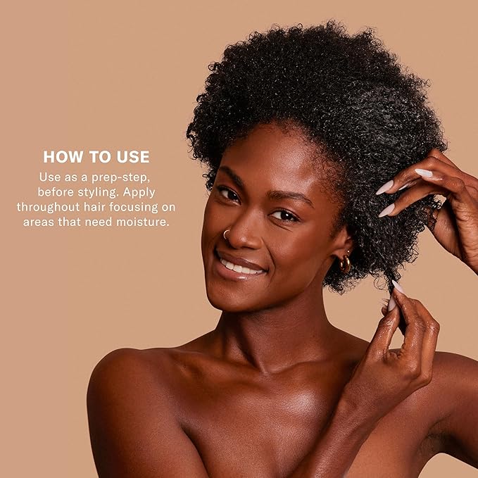 Rizos Curls Heat Protection Multivitamin Leave-In, Protects Up to 450°F, Reduces Frizz, Repairs Hair with Vitamins & Amino Acids, Adds Natural Shine