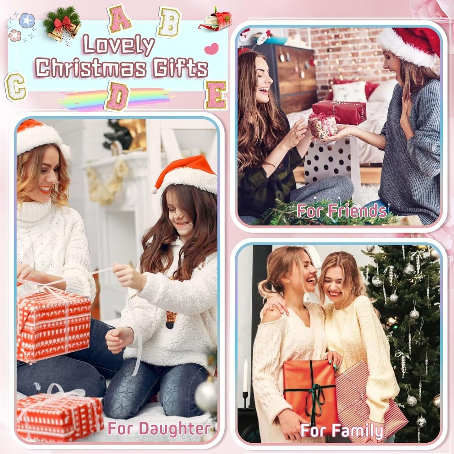 TOPEAST Cosmetic Travel Bags for Women, Preppy Small Makeup Bag, PU Leather Waterproof Toiletry Bag, Unique Friendship Gifts for Friends Coworker, Cute Stuff for Girls (Pearly White R)