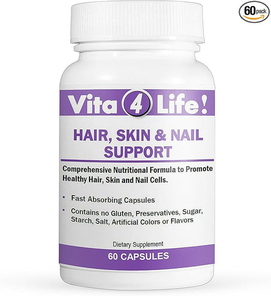 2000 Mcg, Biotin+msm, Hair Skin and Nail Support – 60 Count