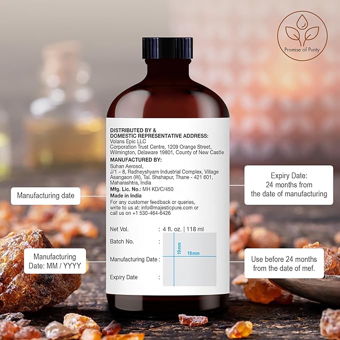 MAJESTIC PURE Rosemary Essential Oil with Glass Dropper | 100% Pure and Natural Rosemary Oil | Therapeutic Grade Essential Oils for Diffusers, Skin, Aromatherapy, Massage | 4 Fl Oz