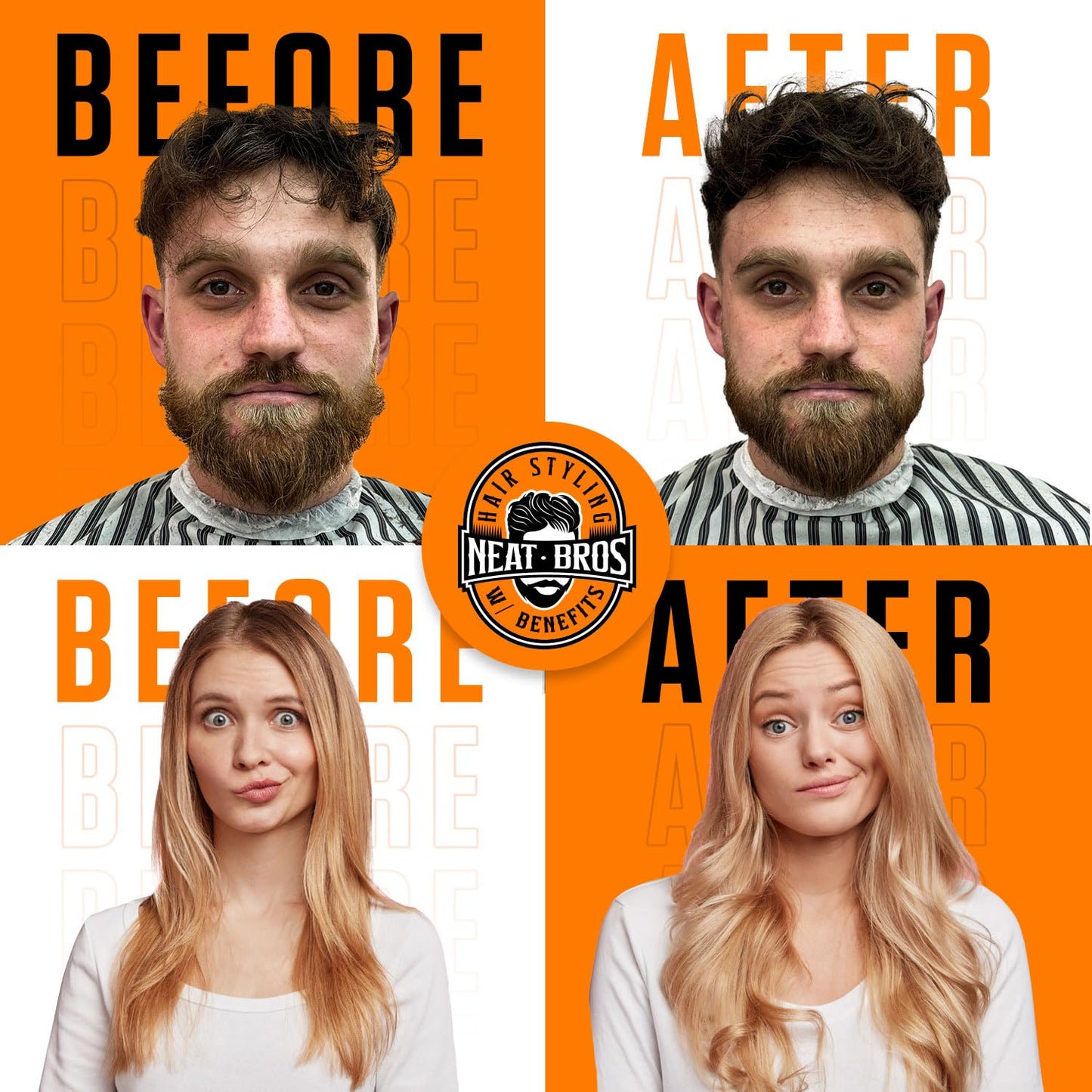 Hair Styling Texture Powder - Medium Hold & Matte Finish - Volumizer with Niacinamide and Saw Palmetto - Styling Powder for All Hair Types - 3 Pack