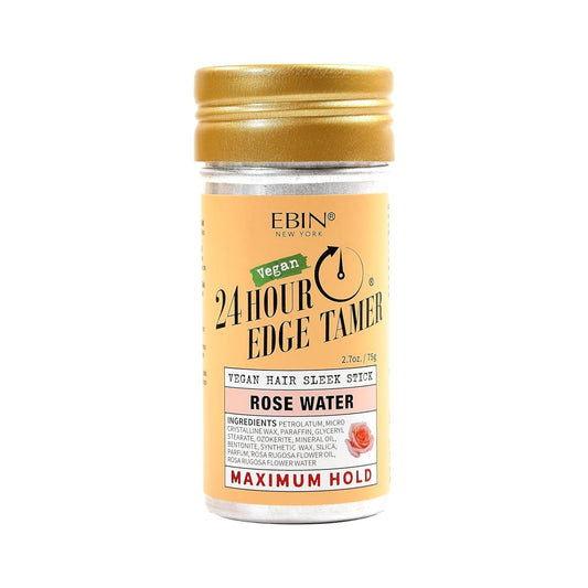 EBIN NEW YORK 24 Hour Edge Tamer Vegan Hair Sleek Stick Rose Water Maximum Hold