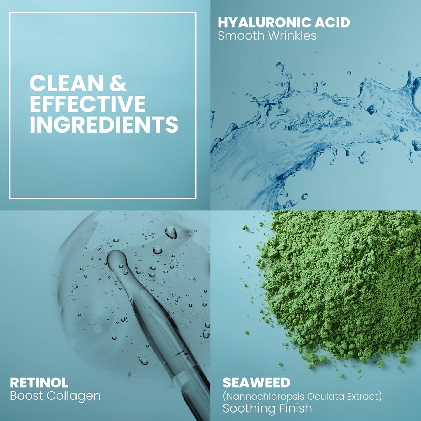 Eva Naturals Hyaluronic Acid + B5 Serum for Face – Ultra Hydrating Vitamin C & B5 Facial Serum for Deep Moisturizing, Wrinkle & Dark Spot Treatment, Skin Firming & Renewal