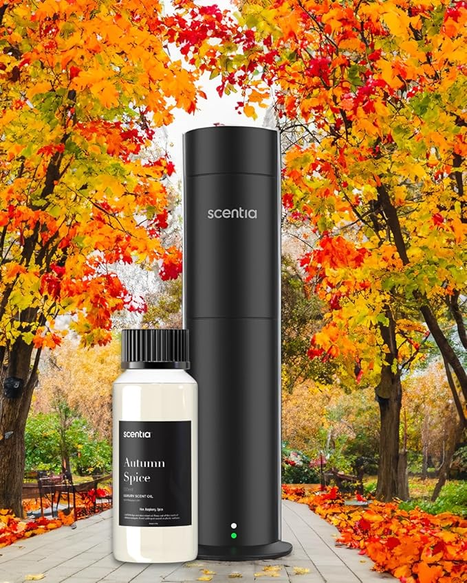 Seasonal Fragrance Oil Set – Warm Cinnamon, Lemon,Eucalyptus, Sage, Cedar & Pine Spice – 3x20ml Aromatherapy Essential Oils for Diffusers, Candle Making, Mothers Day Gift