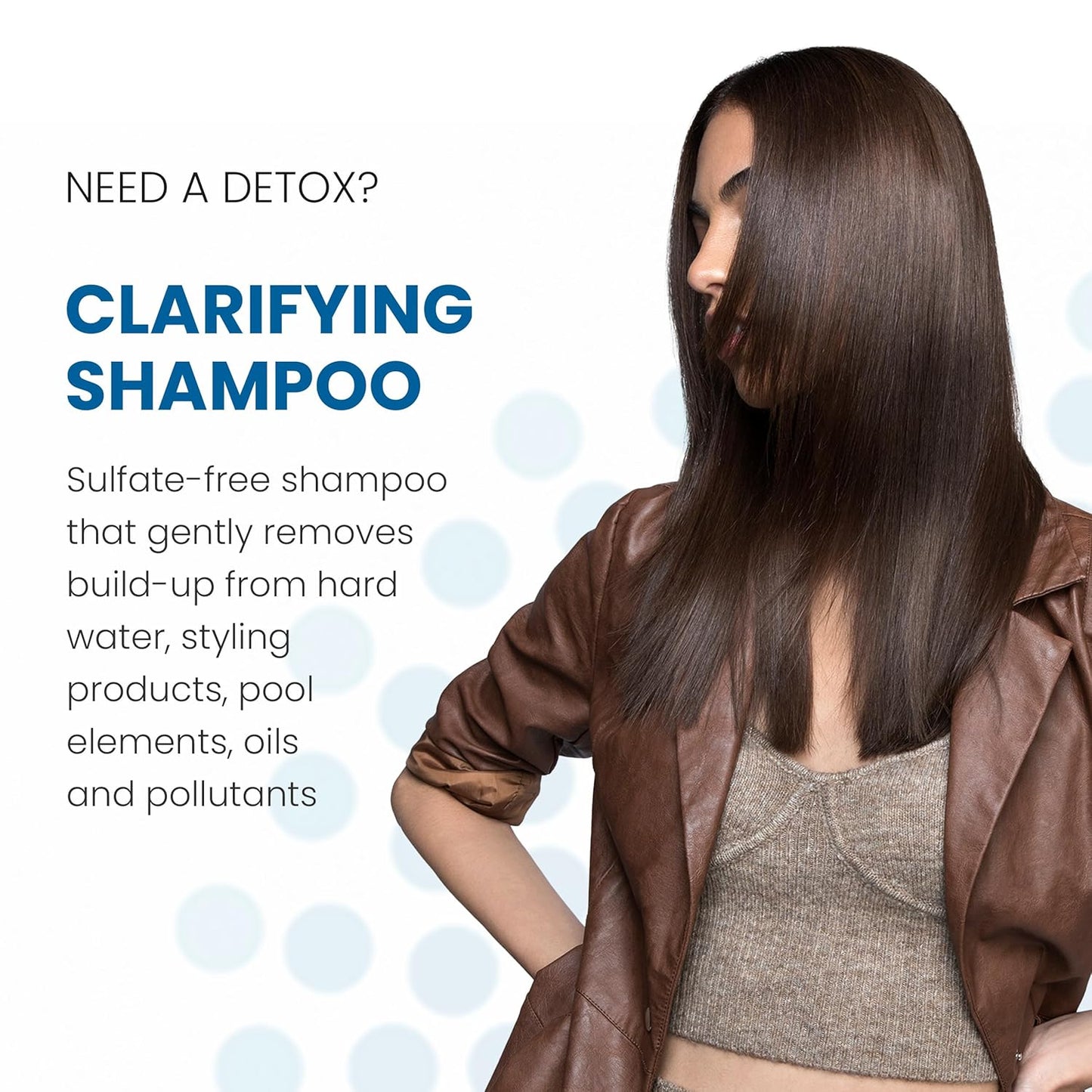 ALOXXI Clarifying Shampoo for Color-Treated Hair Gentle Hair Cleanser Removes Product Build-Up and Residue, 10.1 Fl Oz