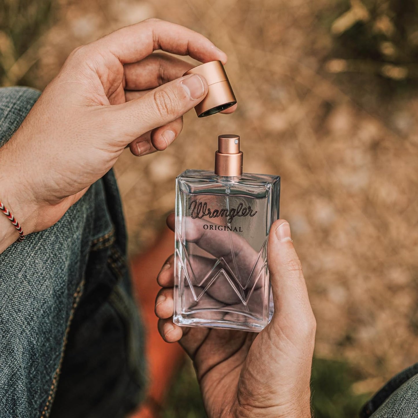 Wrangler Original Men’s Cologne by Tru Western, 2.5oz, Grapefruit, Mandarin, Cinnamon, Lavender, Fresh Aromatic, Citrus & Earthy Scent, Masculine Fragrance