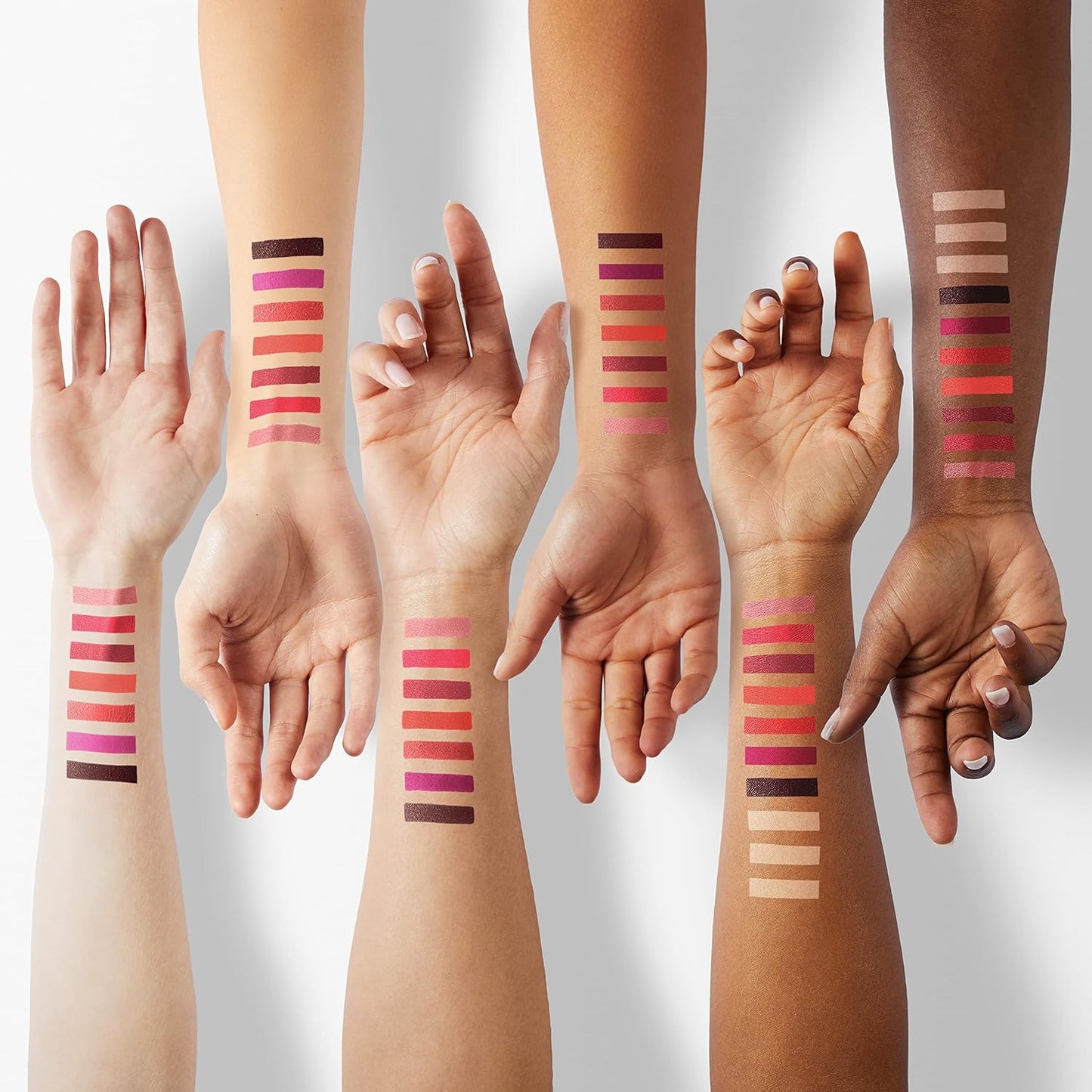 QiBest 7Pcs Matte Liquid Lipstick and 1Pcs Lip Plumper Makeup Set, Pigmented Waterproof Halloween Lip Make Up Valentine's Gift Lip Gloss Sets Long Wearing Velvet Lip Kit for Teens & Women