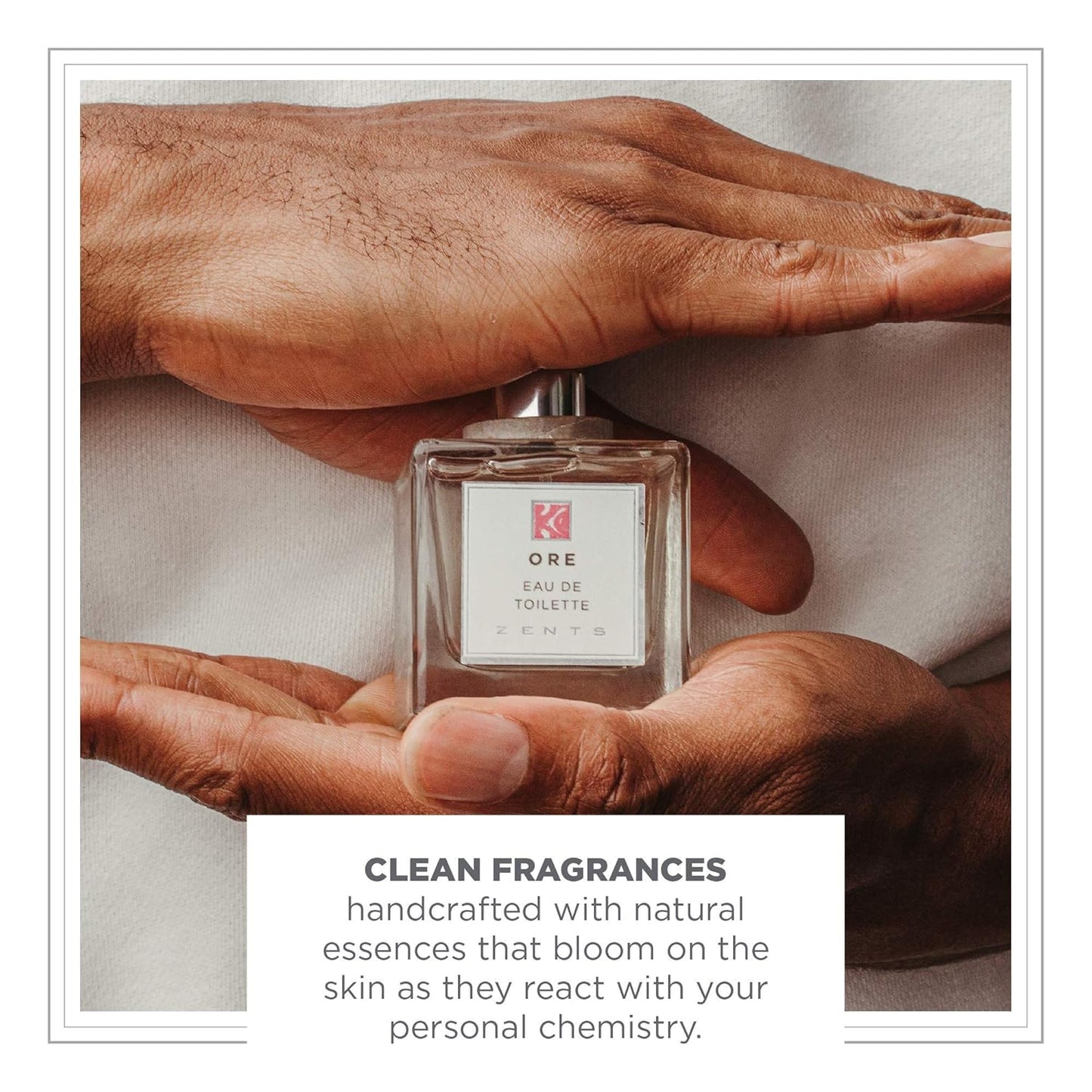 Zents Eau de Parfum (Ore) for Women & Men | Long-Lasting Clean Fragrance with Bay Laurel, Orris & Clove | Spicy & Earthy Scent | 1.69 oz