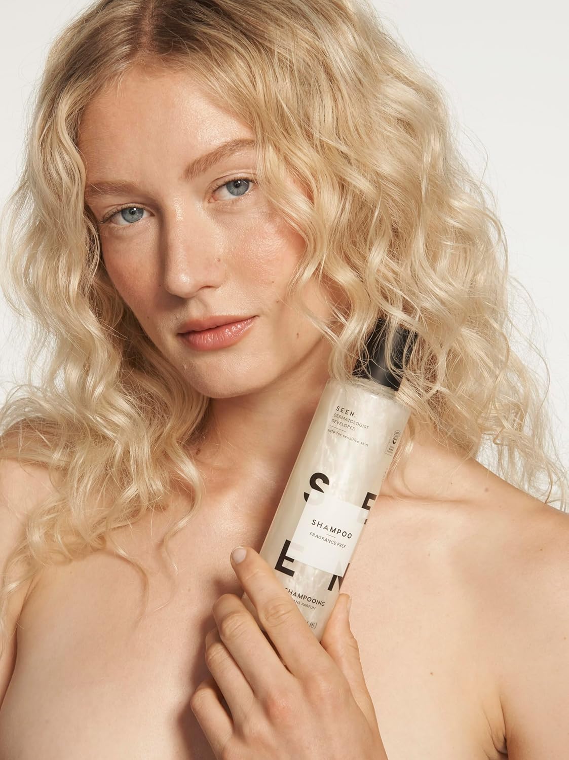 SEEN Shampoo & Conditioner Bundle, Fragrance-Free - Non-Comedogenic & Hair Care - Dermatologist-Developed, Safe for Sensitive, Eczema & Acne-Prone Skin