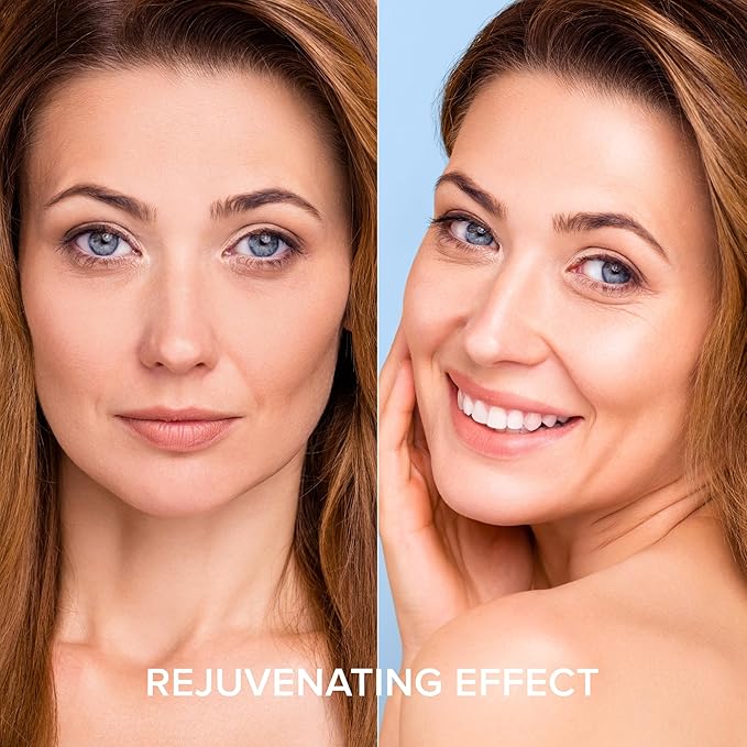 MAREE Collagen Facial Mask with Hyaluronic Acid 2 PACK - Sheet Face Masks Skincare with Green & Red Algae Extract - Hydrating Mascarillas Faciales For Women Skin Care