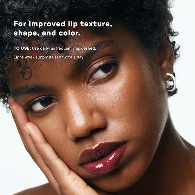 U Beauty The PLASMA Tinted Lip Compound Anti-Wrinkle & Anti-Aging Treatment - Shimmery Plumping Lip Gloss with Hyaluronic Acid, Shea Butter, Salicylic Acid & Peptides to Deeply Hydrate,Fig- 15 mL