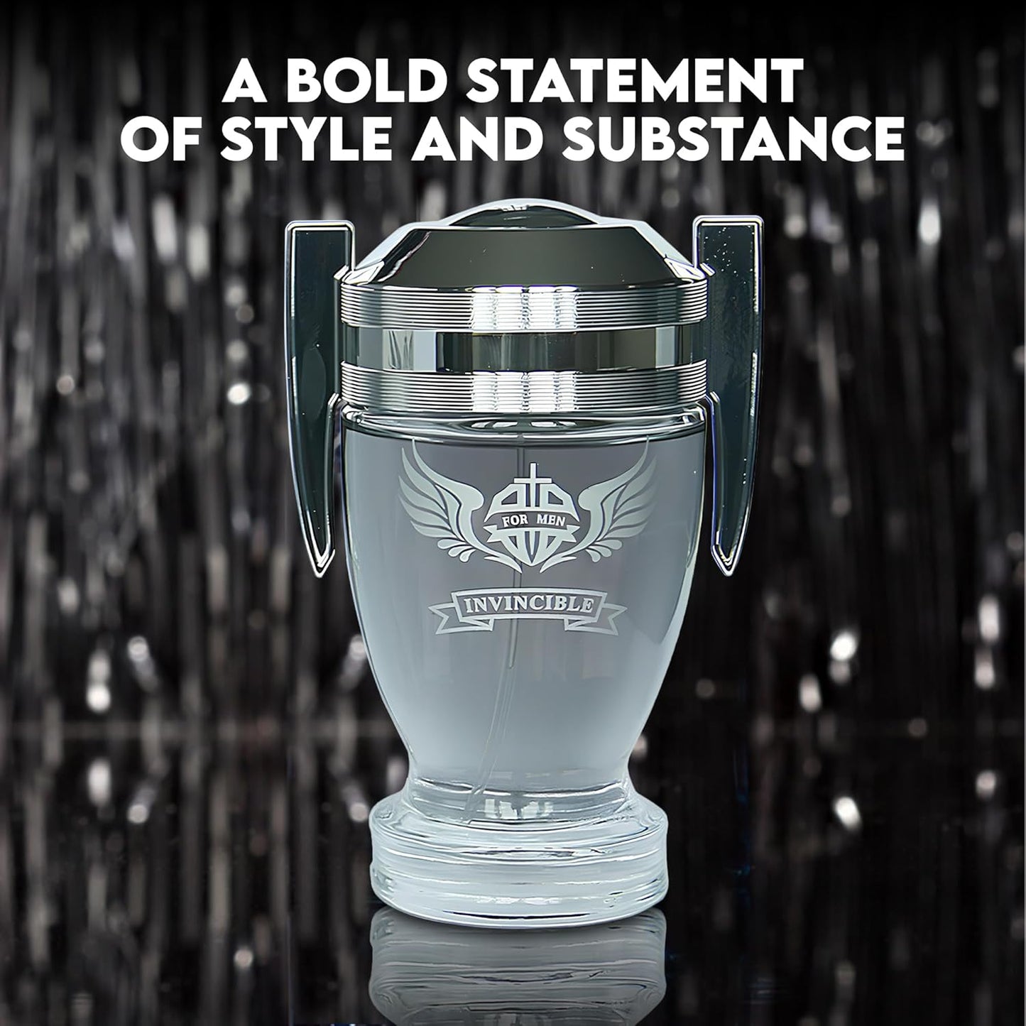 Men's Cologne Invincible Set Wonderful Multi Scent Eau de Toilette Natural Spray Men's Perfume For all Day Used 100ML Each Bottle(4 PCS)