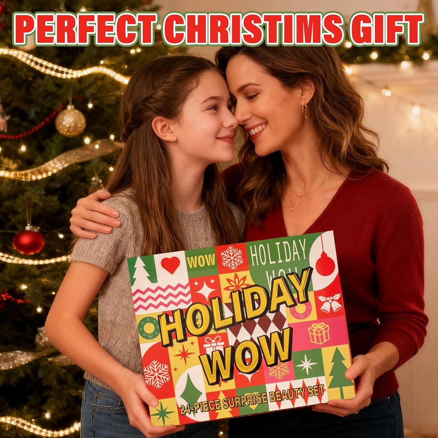 Makeup Advent Calendar 2025 Teens Girls-24 Individually Boxed, Makeup & Cosmetic Surprises For Christmas Holiday Gifting for Women Full Make up Kit