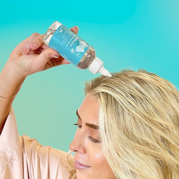 DERMA-E Scalp Exfoliating Rinse, Clarifying Rescue for Scalp Relief, Color-Safe pH Balance and Dandruff, 4 fl oz