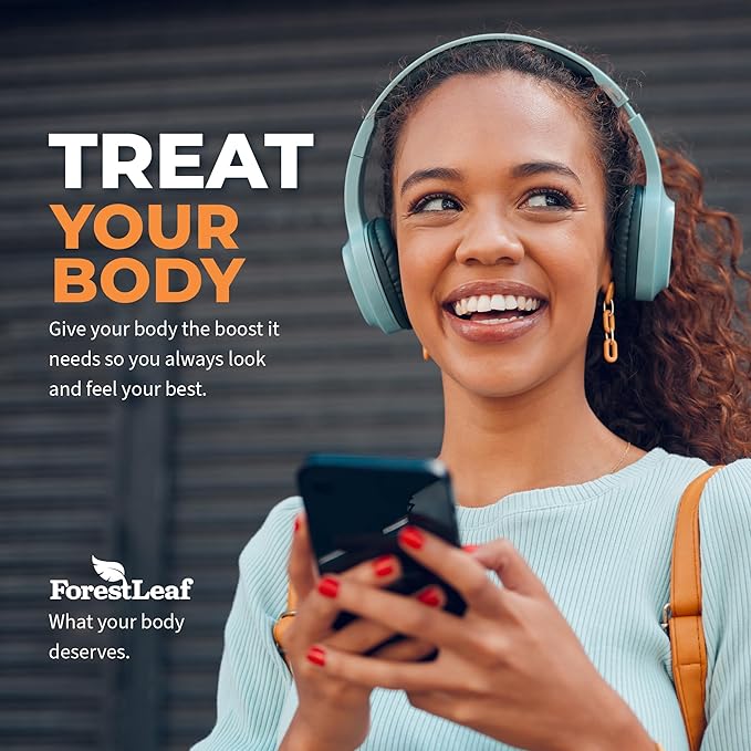 ForestLeaf Multi Collagen Pills - Collagen Men & Collagen Women - Hydrolyzed Collagen Supplements with Vitamin C & Hyaluronic Acid - Collagen Capsules for Hair, Skin & Nails (240 Peptide Capsules)