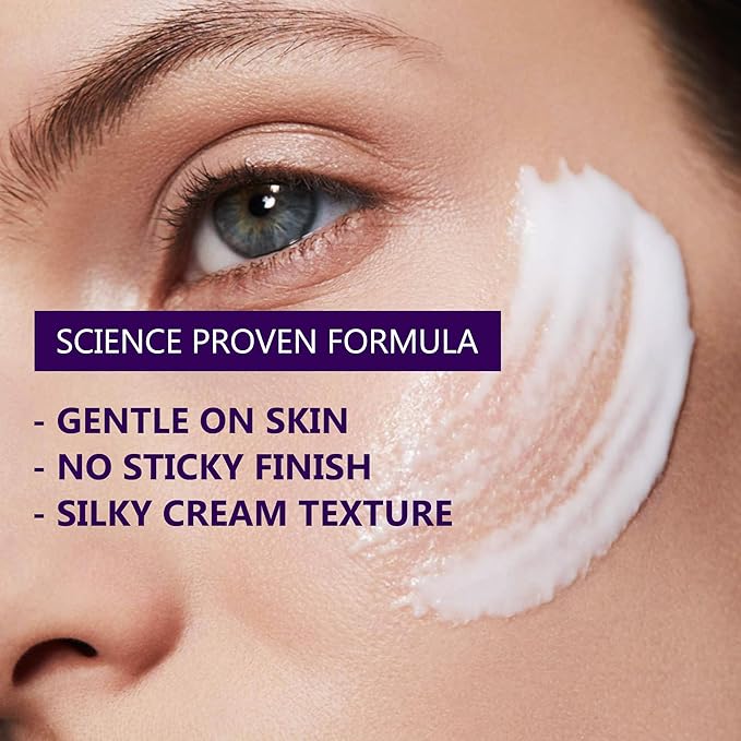 Eye Serum for Dark Circles and Puffiness, Caffeine Eye Serum Infused Collagen and Niacinamide with Ice Globe for Puffy Eyes Treatment for Women (0.5 FL OZ, Unscented)