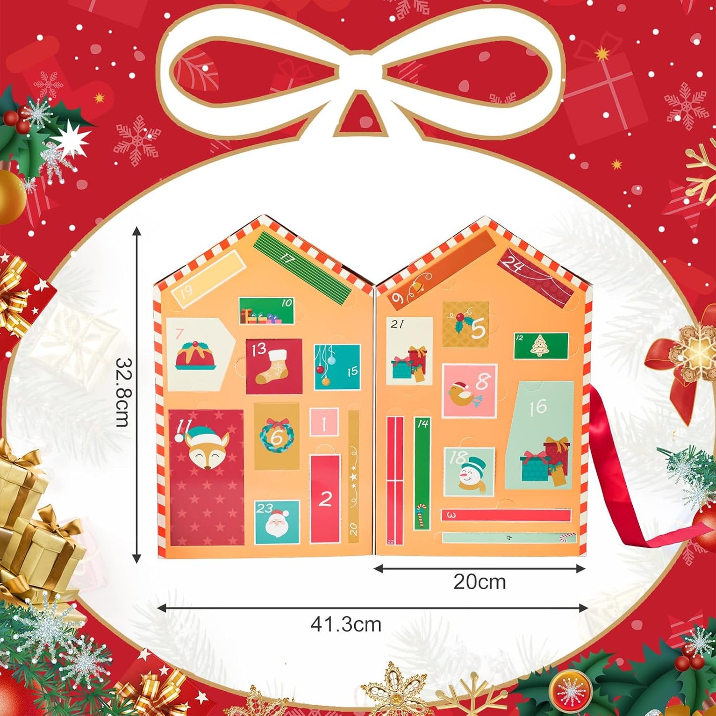 Makeup Advent Calendar 2025, 24 Days Christmas Gift Set For Women Girls &Teens, Surprises Christmas Calendar Countdown Gift for Women,Countdown Calendar Full Makeup Kit Cosmetic Gift