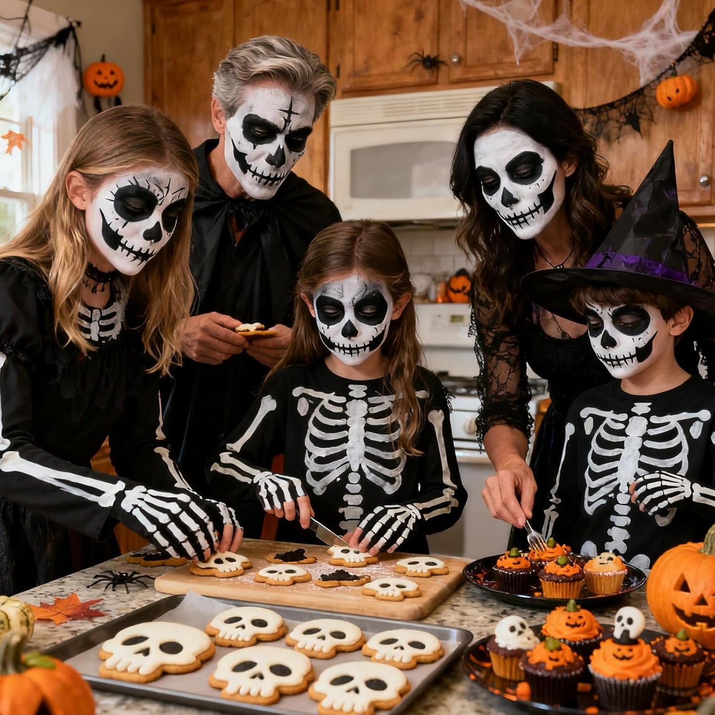 MEICOLY 3Pcs Black Face Body Paint Stick,Face Paint for Cat Halloween Zombie Skull Skeleton Clown Cosplay Makeup,Body Paint for Adults and Kids,Waterproof Eye Black Baseball/Softball/Football