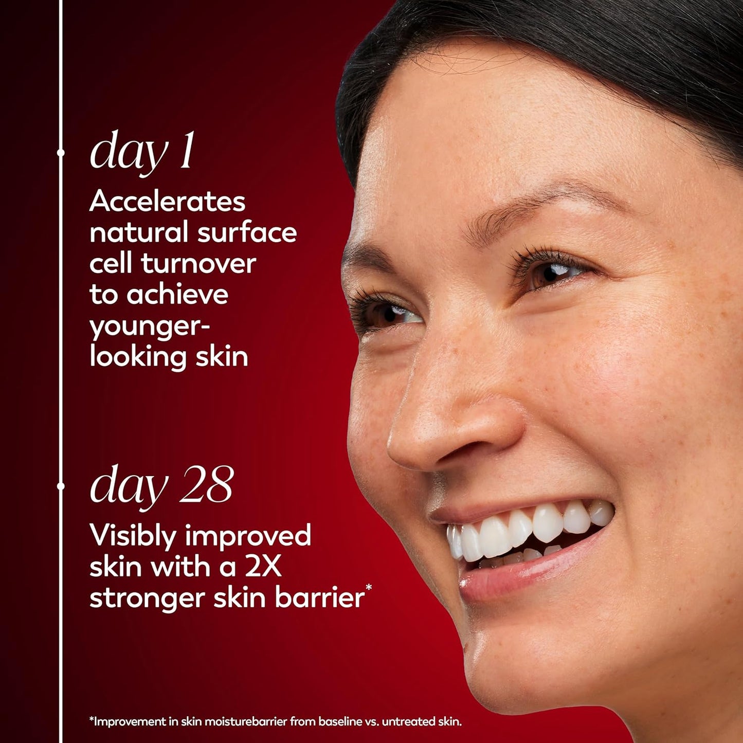 Olay Niacinamide Face Moisturizer, Firming Cream for Women, Non-Greasy - Anti-Wrinkle, Anti-Aging, Hydrating, Renewing, Stronger Skin Barrier, Smooths - Peptides, 1.7 Oz