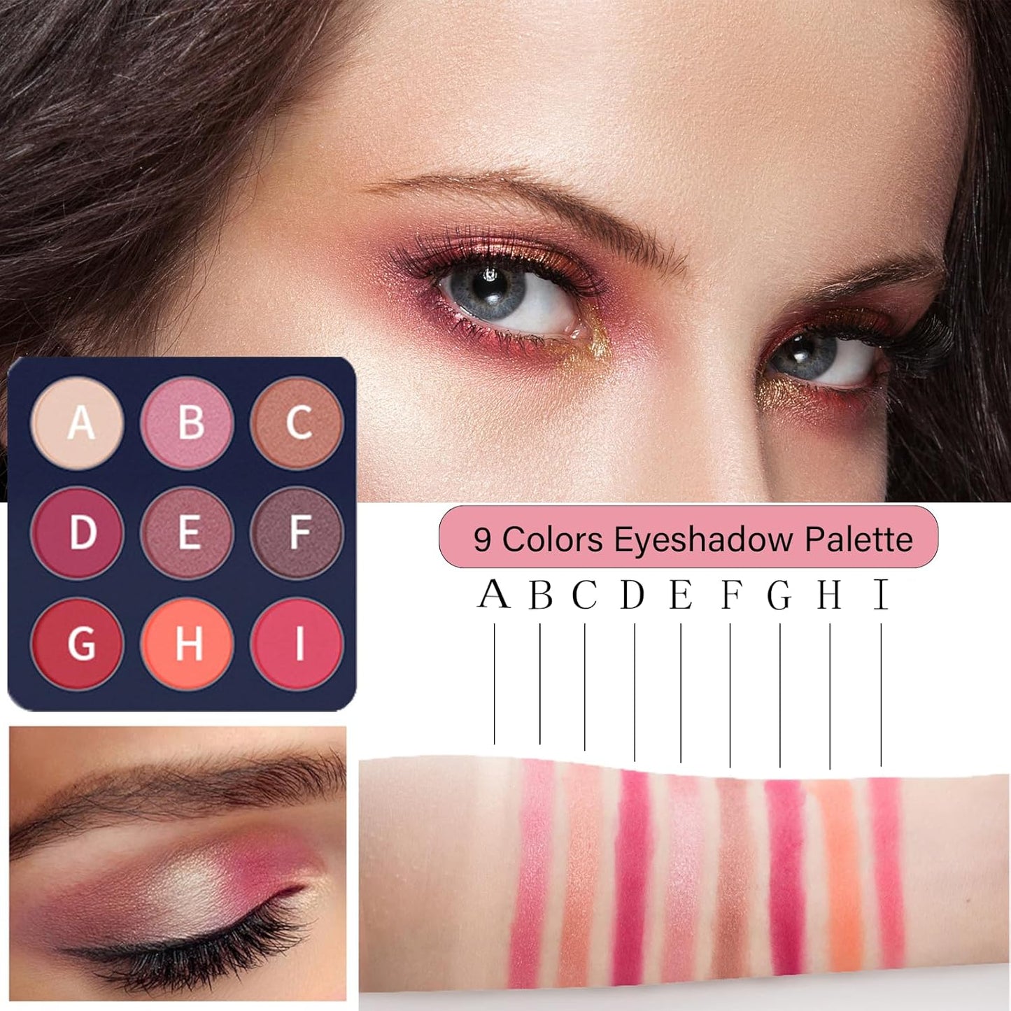 Makeup Set for Women, Makeup Kit for Beginners & Professionals, Makeup Set for Teens & Adults, Make up Gift, Eyeshadow Palette, Face & Eye Make up