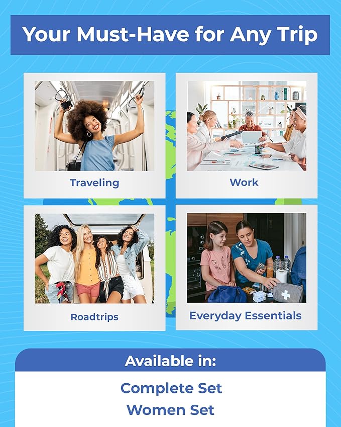 Travel Essentials Kit (Women Travel)